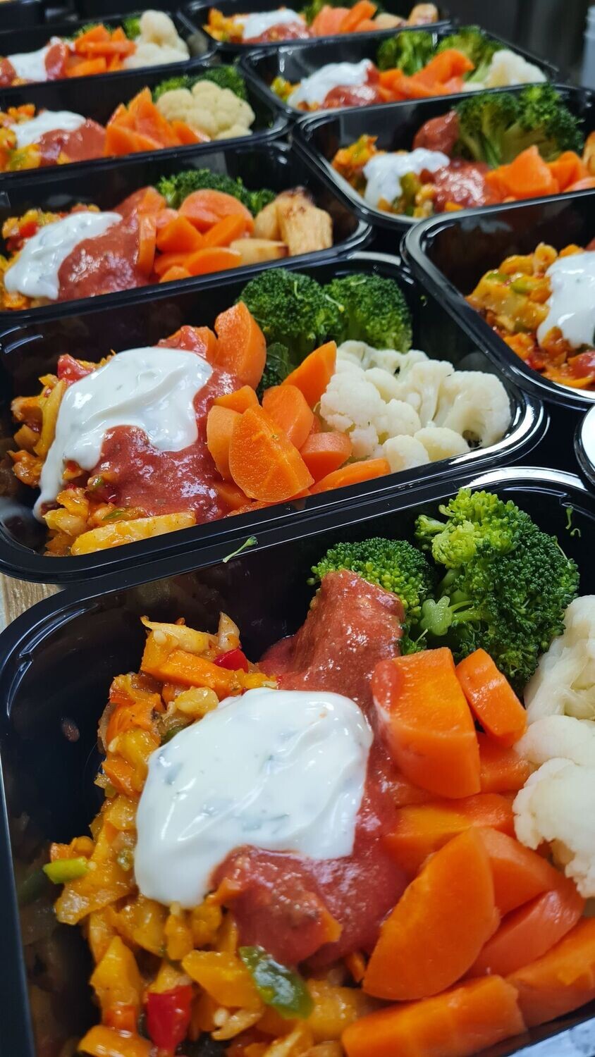 Loaded Mexican Sweet Potatoes (V)