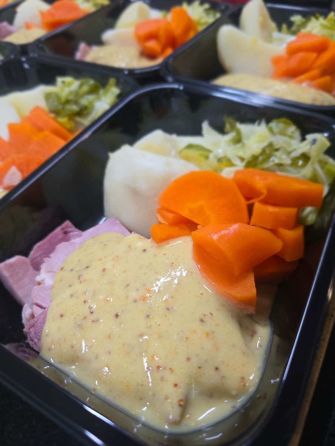 Pickled Pork with Mustard Gravy