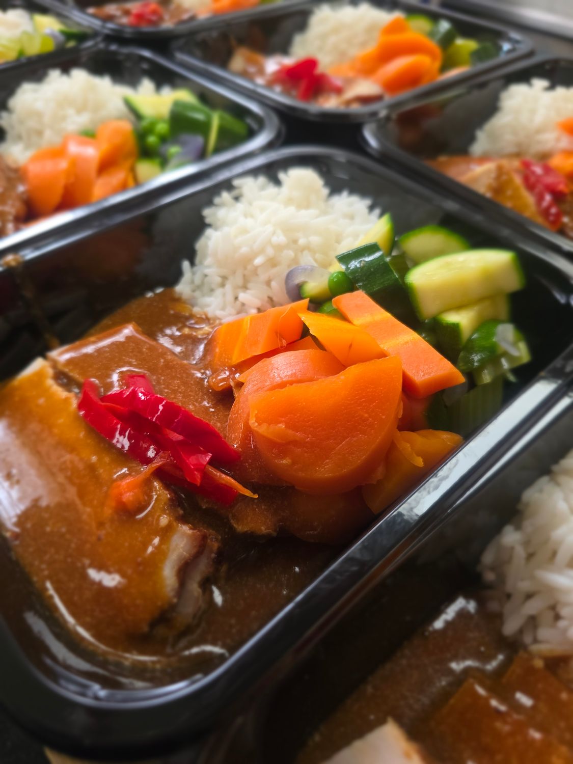 Honey Soy Pork Belly & Rice