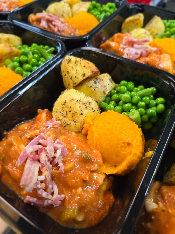Smokey Chicken & Tomato Casserole