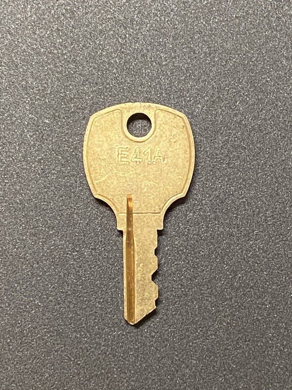 National Wafer Lock Master Key E41A