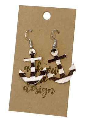 Anchor Black &amp; White Stripes