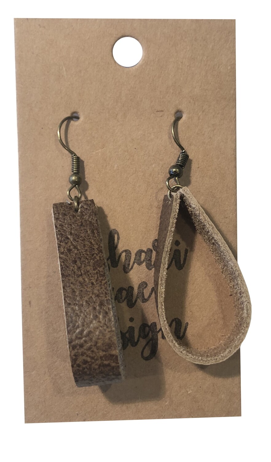 Textured Brown Loops