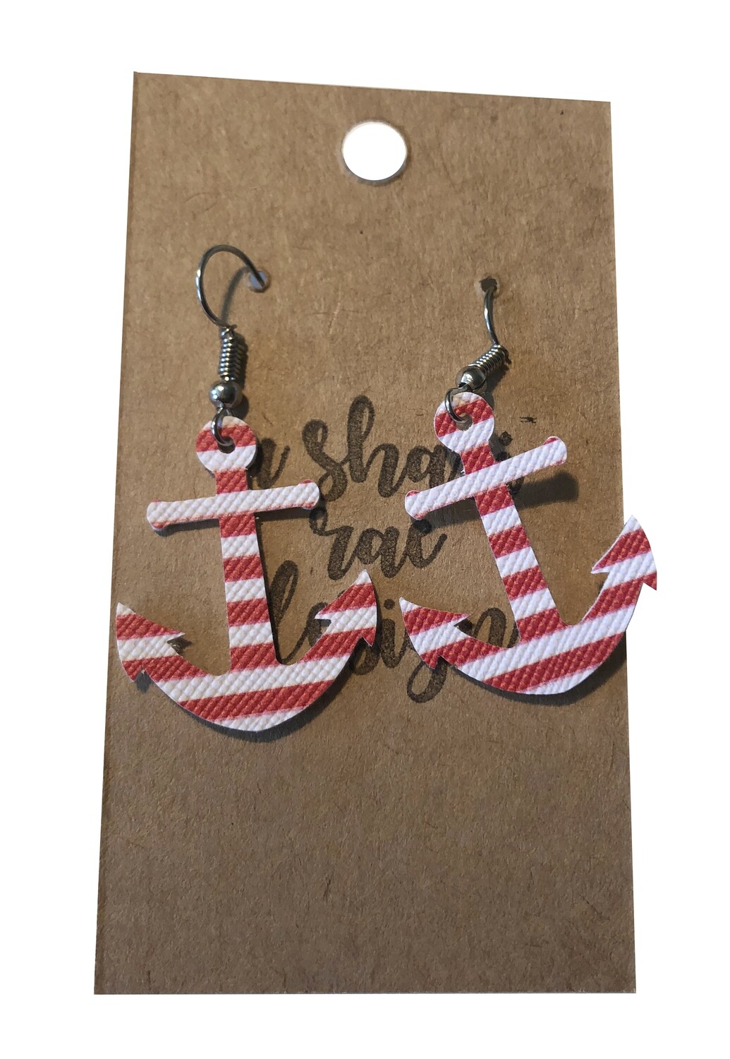 Red & White Stripe Anchors