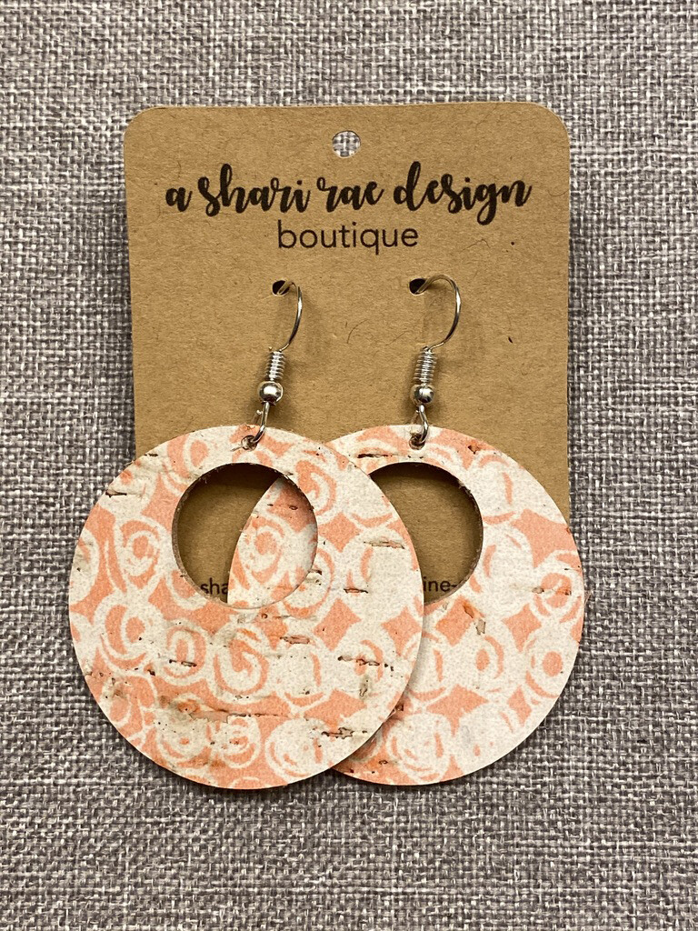 Peach Whimsy Circle Cutouts
