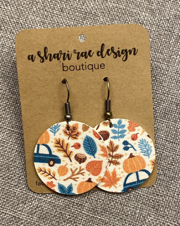 Fall Pumpkin Patch Circles