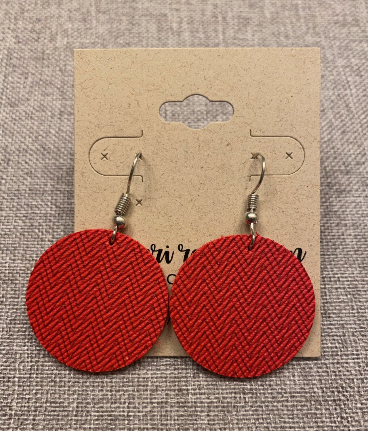 Red Chevron Circles