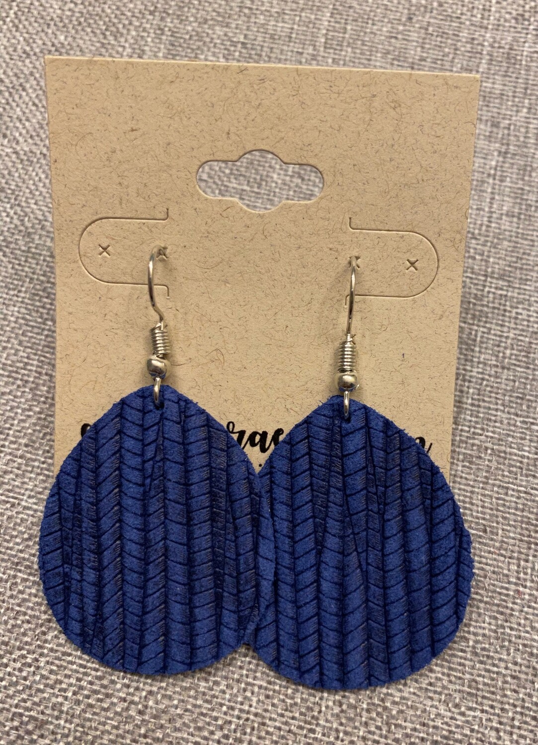Bold Blue Large Drops