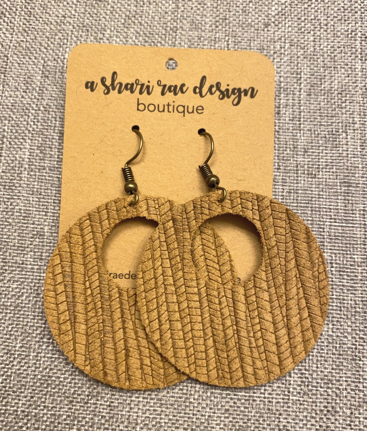 Latte Gold Circle Cutouts