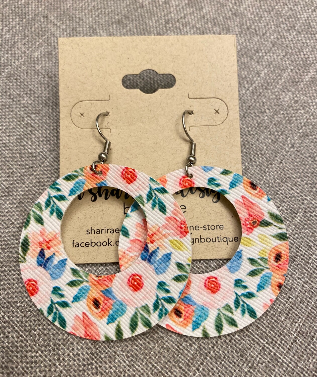 Springtime Flowers Circle Cutouts