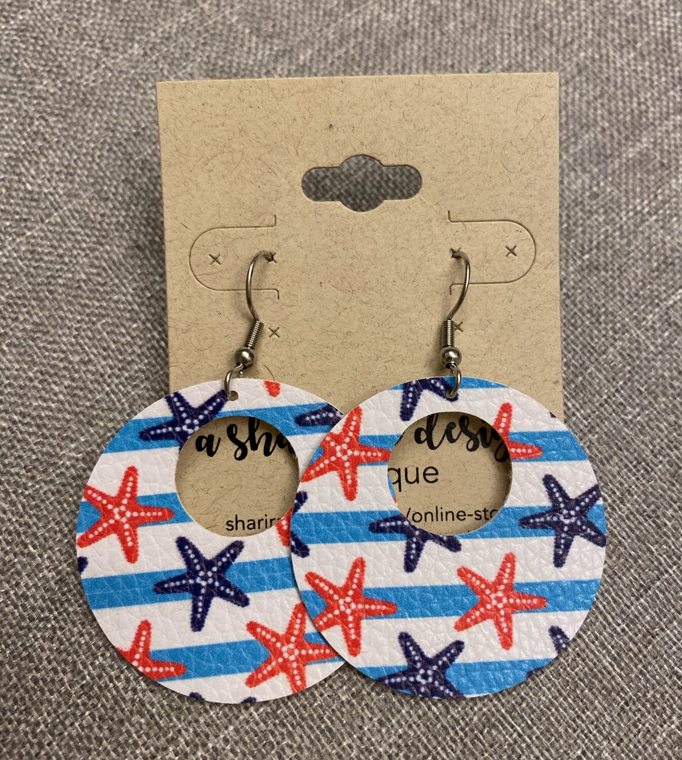 Nautical Starfish Circle Cutouts