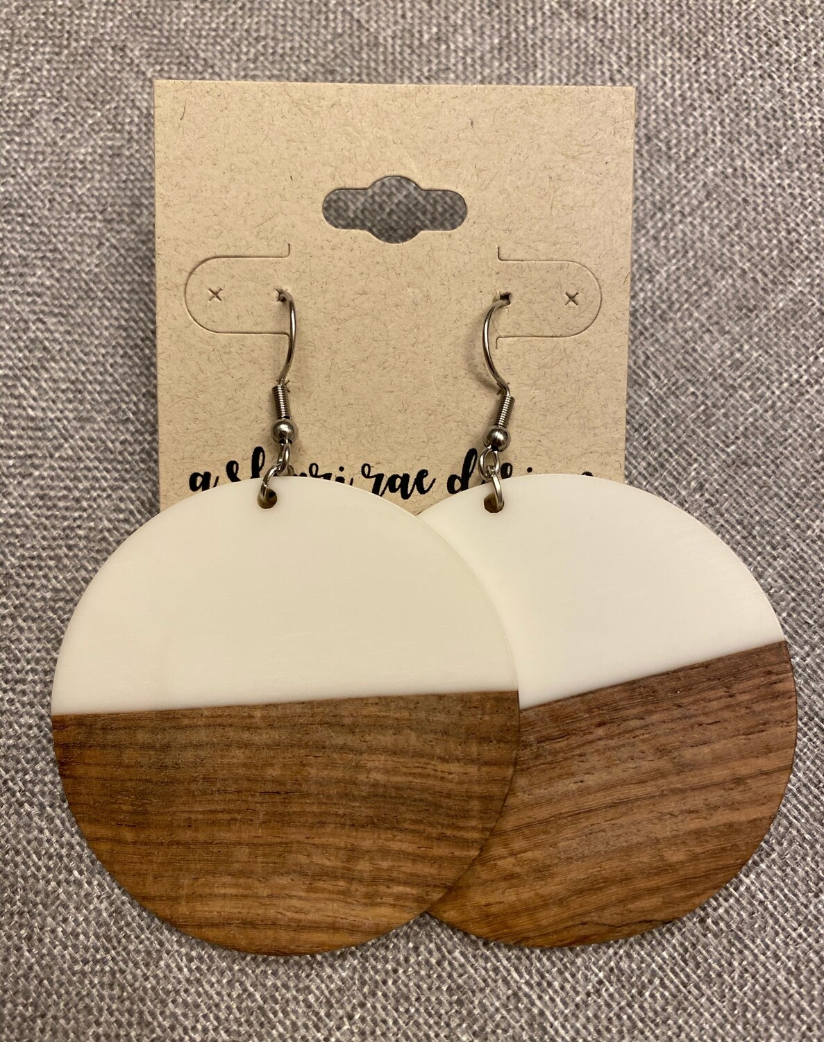 Wood &amp; Resin Moons