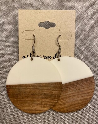 Wood &amp; Resin Moons