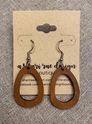 Wood Oval Cutouts