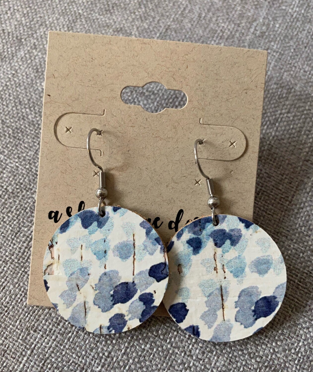 Blue Droplet Circles