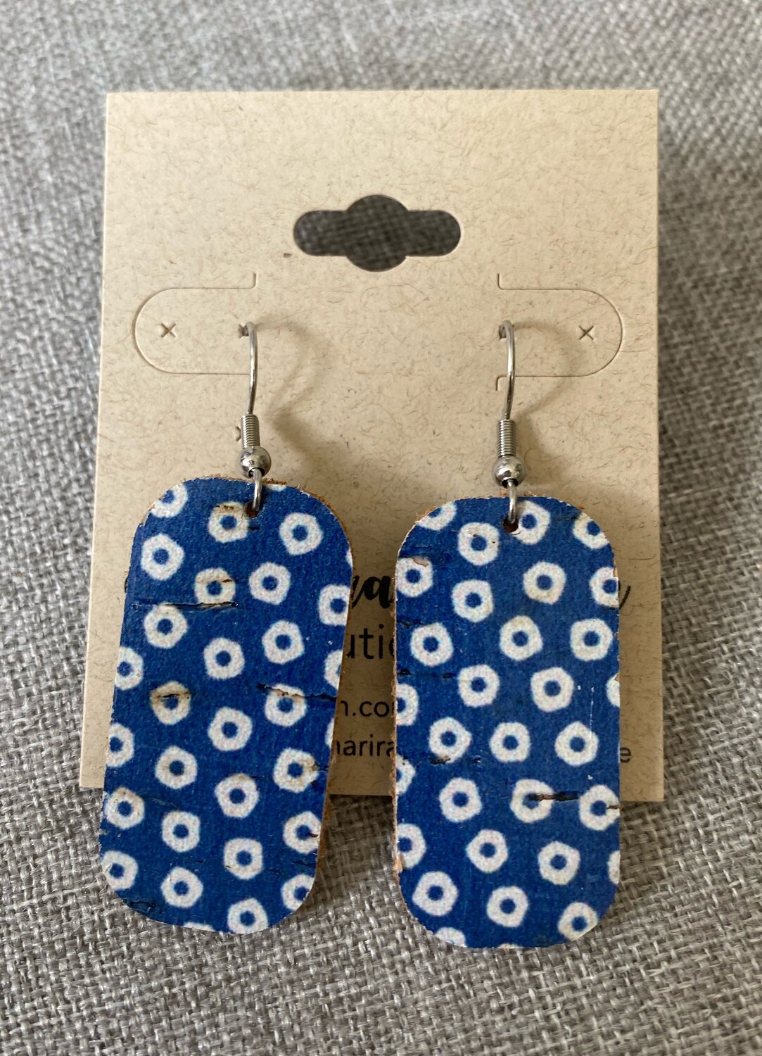Blue &amp; White Spots Bars