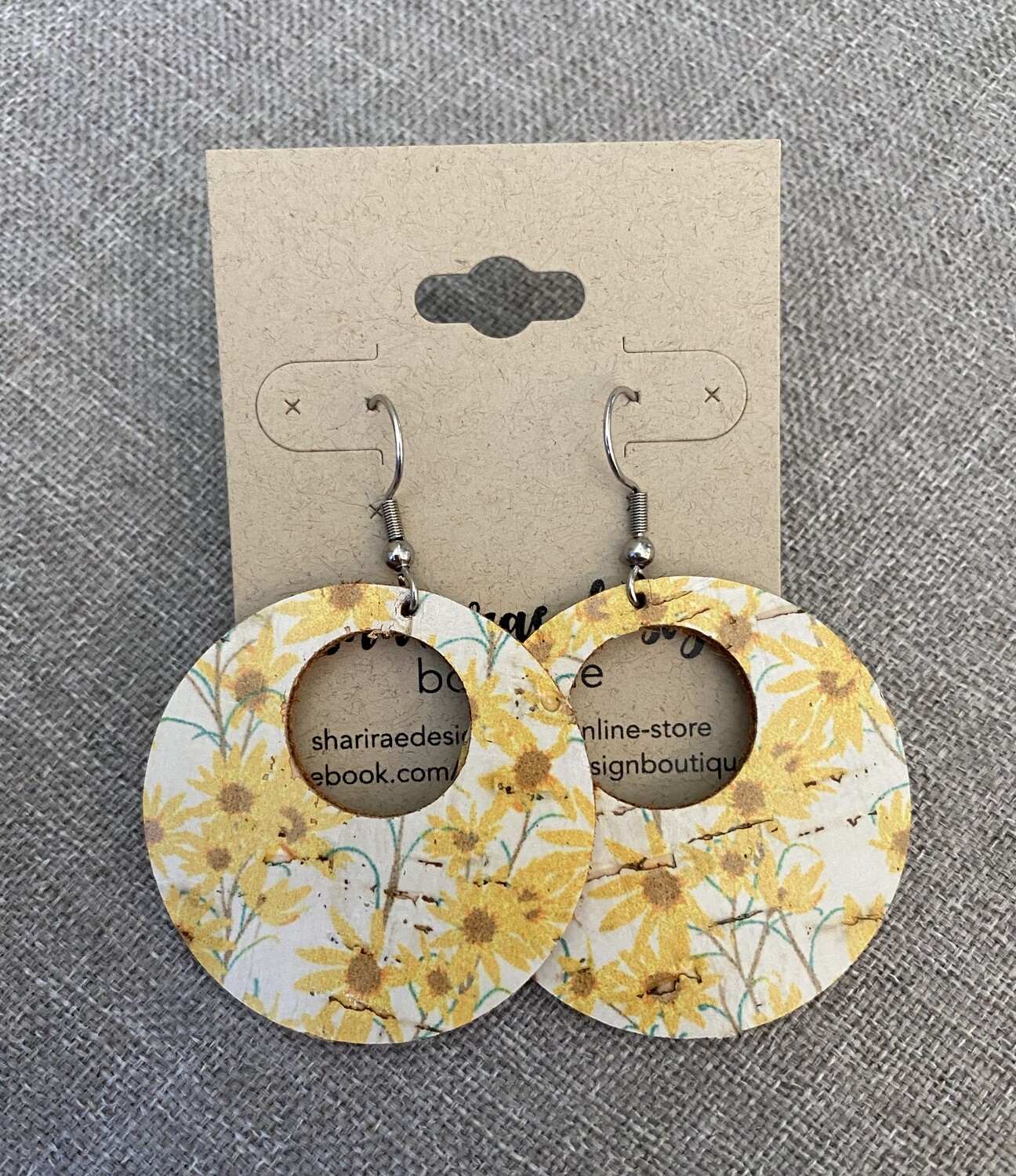 Sunflower Circle Cutouts