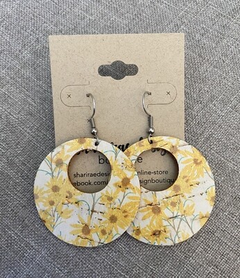 Sunflower Circle Cutouts