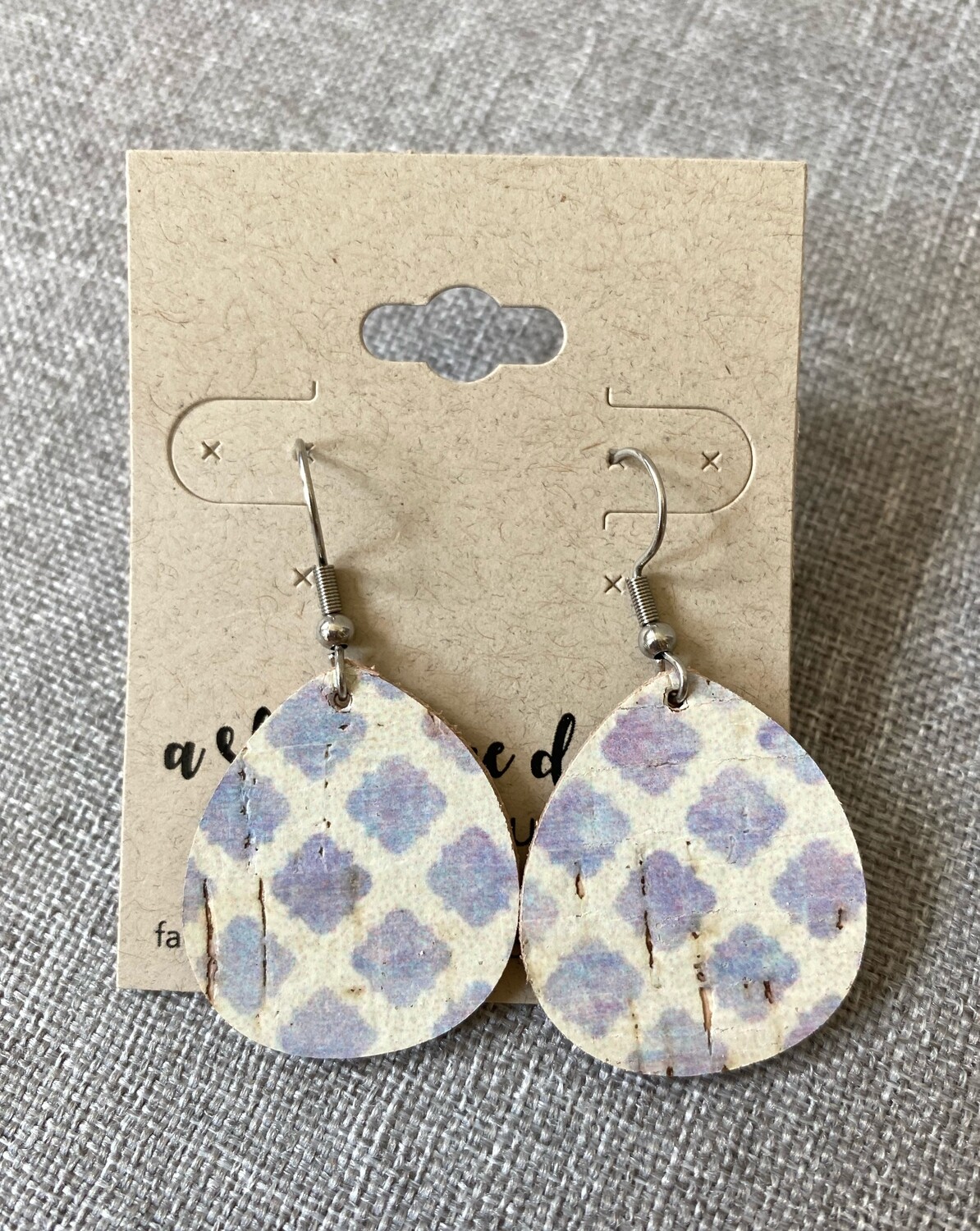 Periwinkle Diamond Drops XSmall