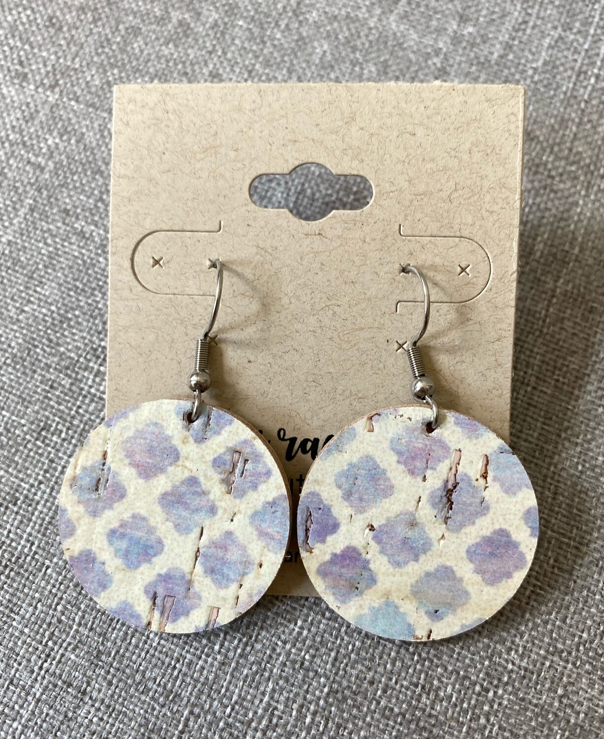Periwinkle Diamond Circles