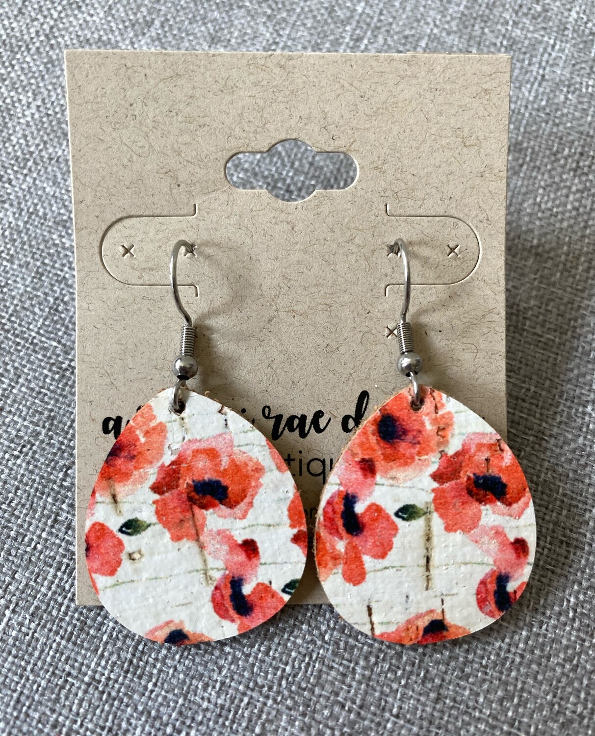Red Poppy Drops XSmall
