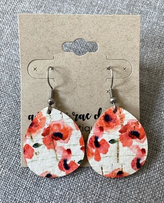 Red Poppy Drops XSmall