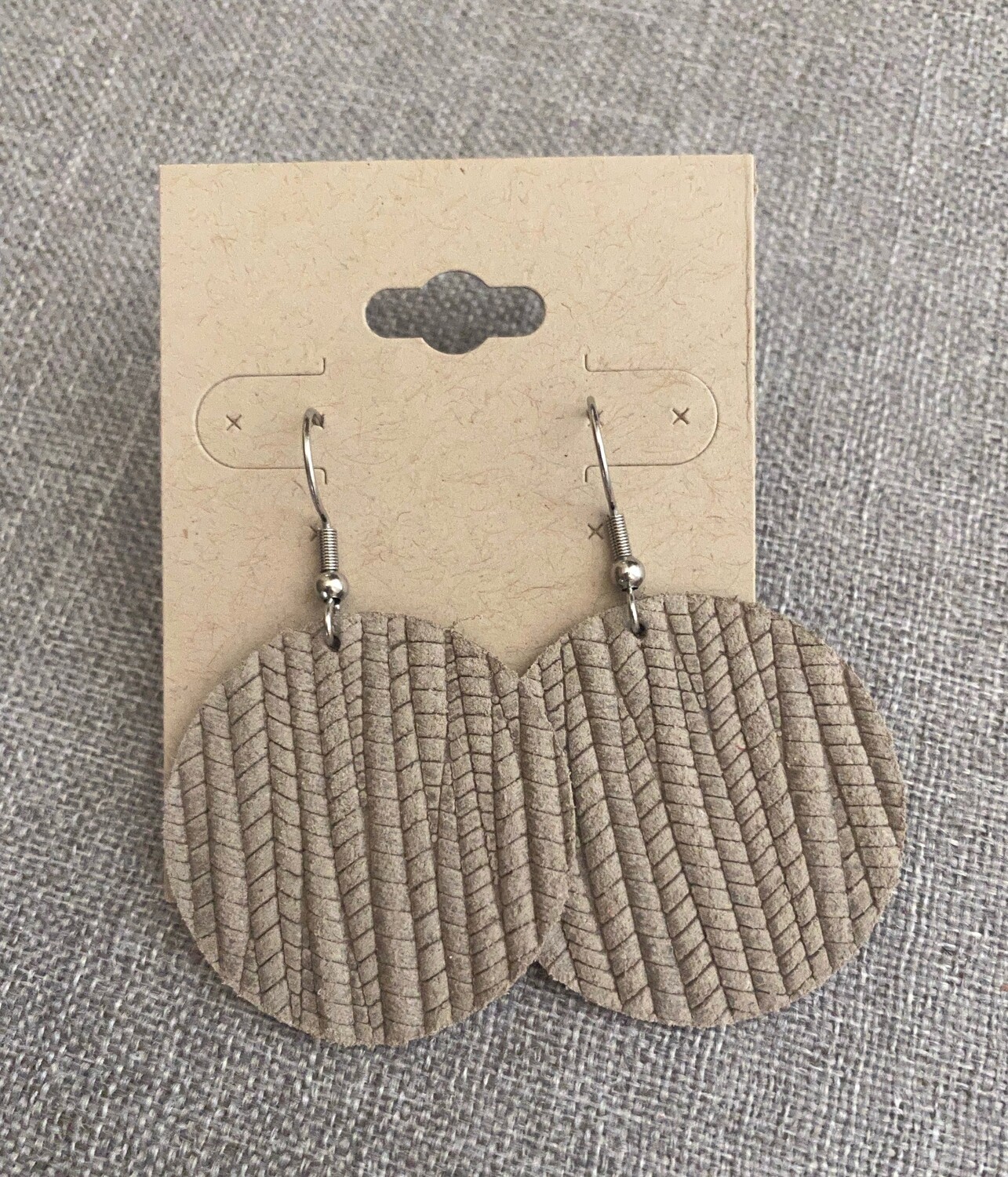 Stone Palm Leaf Circles