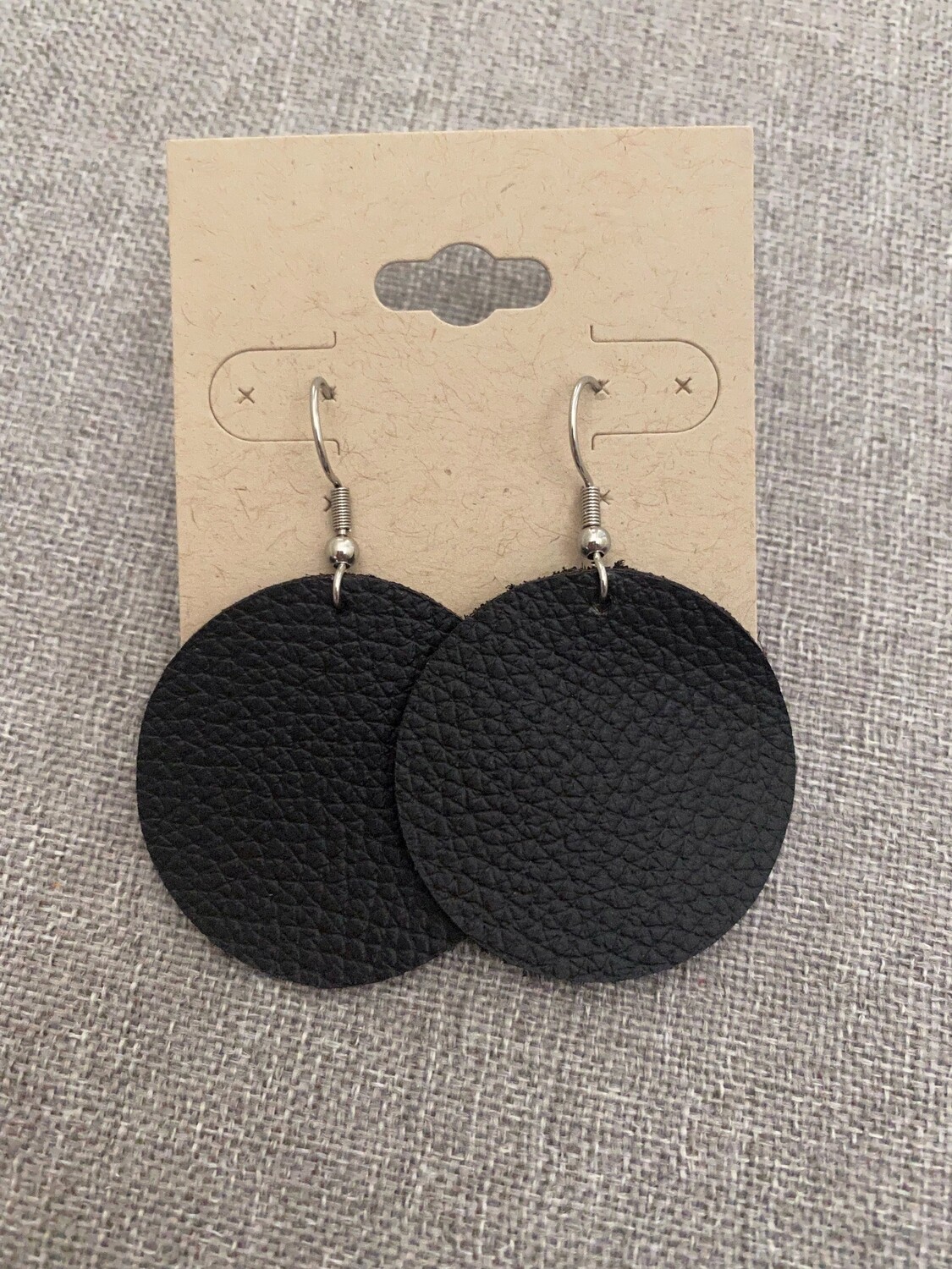 Black Leather Circles