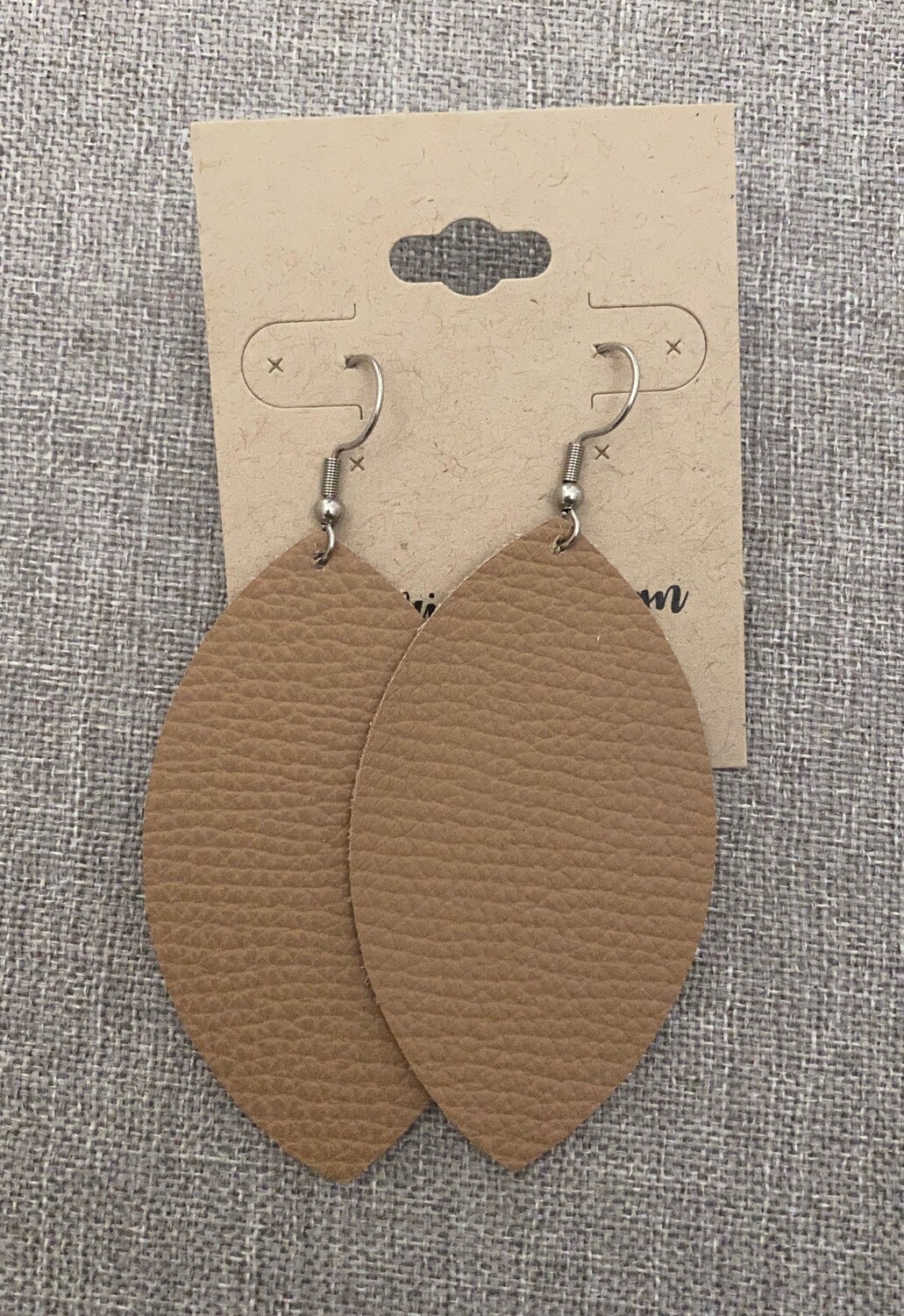 Camel Pebbled Leaf XL