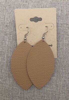 Camel Pebbled Leaf XL