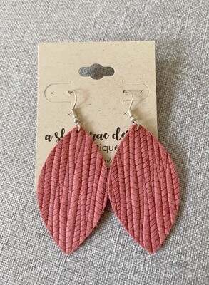 Coral Palm Leaf