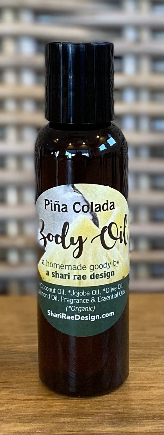 Piña Colada Body Oil 2oz.