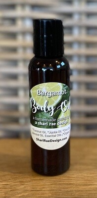 Bergamot Body Oil 2oz.