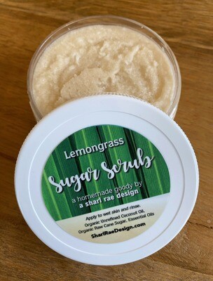 Lemongrass Sugar Scrub 4 oz.