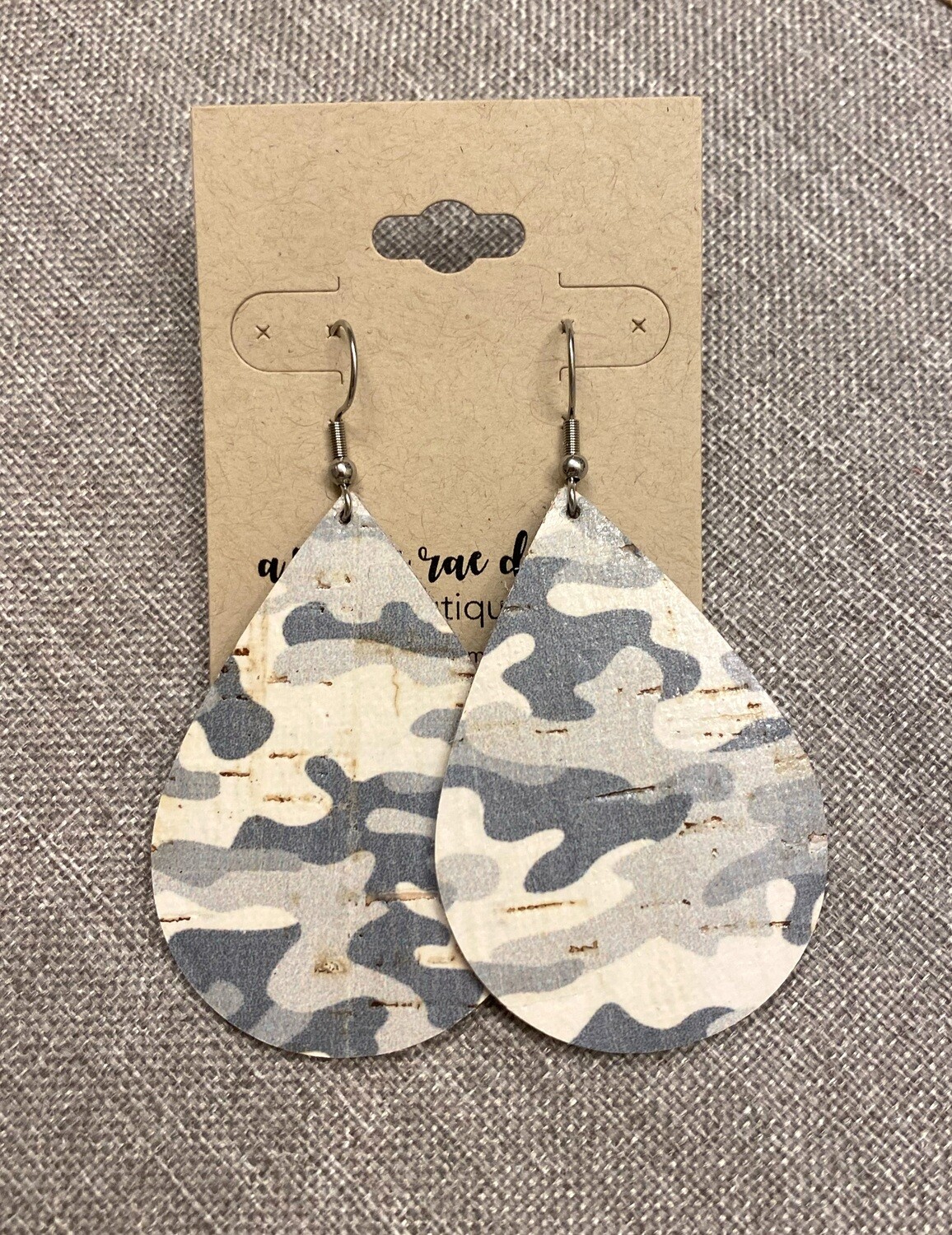 Gray Camo Drops XL