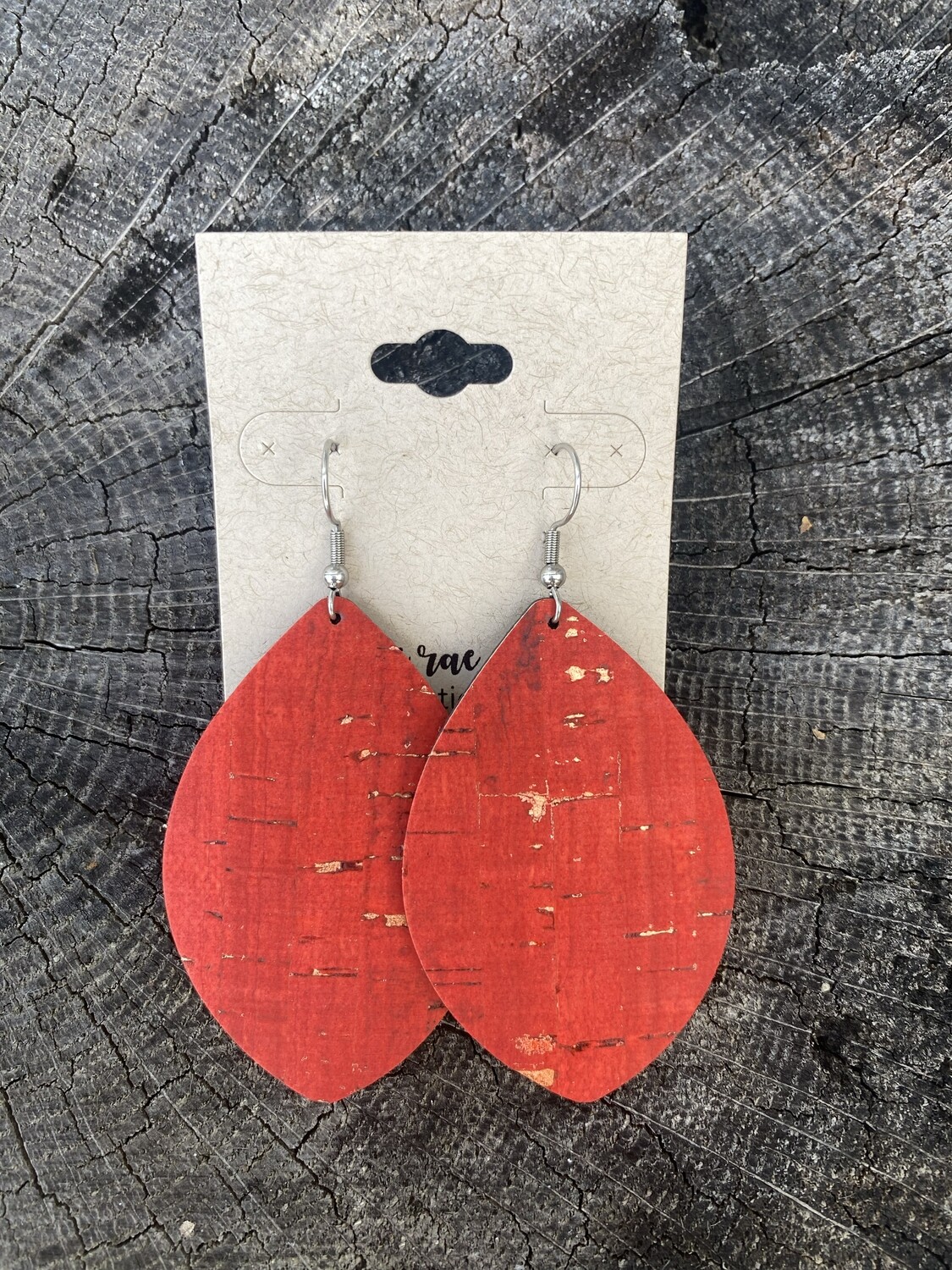 Red Gold Flecks Leaf XL XL