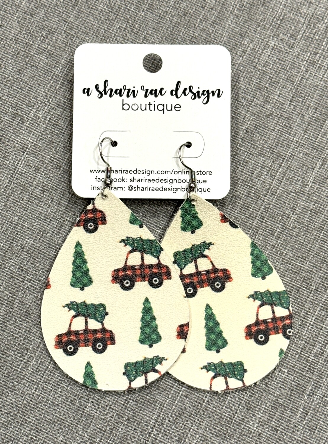 Christmas Tree on Car Drops XL