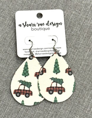 Christmas Tree on Car Drops
