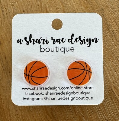 Sports Basketball Studs