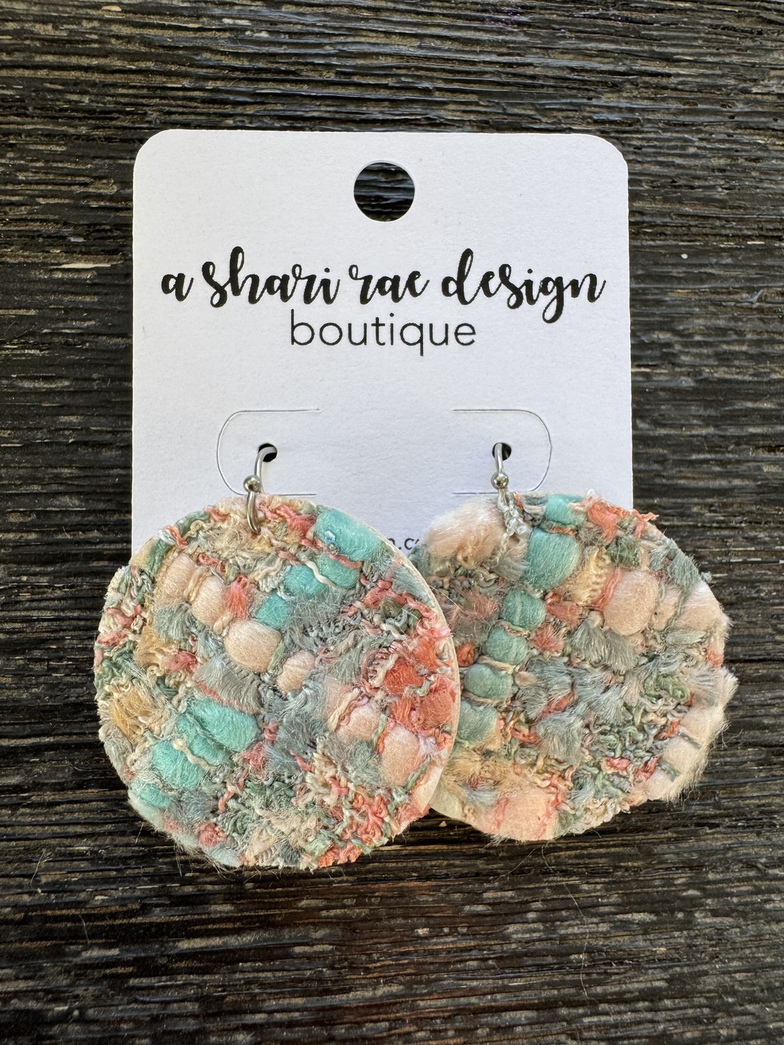 Pastel Tweed Circles