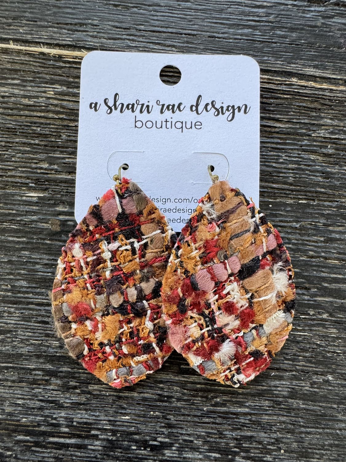 Autumn Tweed Petal Leaf XL