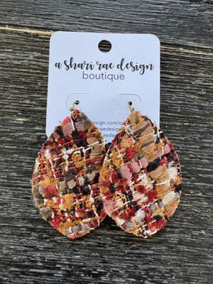 Autumn Tweed Petal Leaf XL
