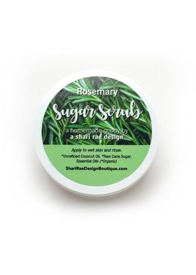 Rosemary Sugar Scrub 4 oz.