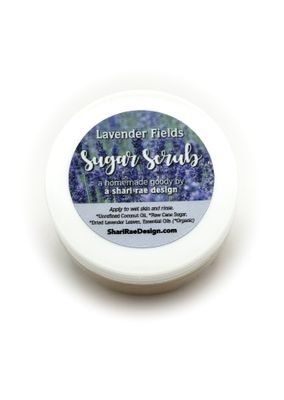 Lavender Fields Sugar Scrub 2 oz.