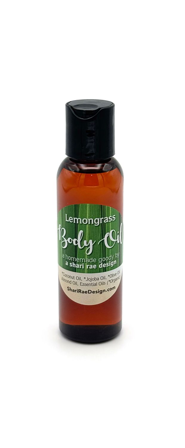 Lemongrass Body Oil 2oz.