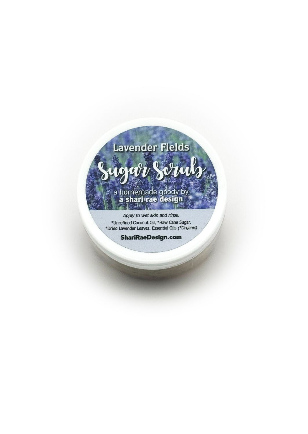 Lavender Fields Sugar Scrub 4 oz.