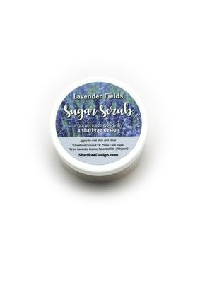 Lavender Fields Sugar Scrub 4 oz.