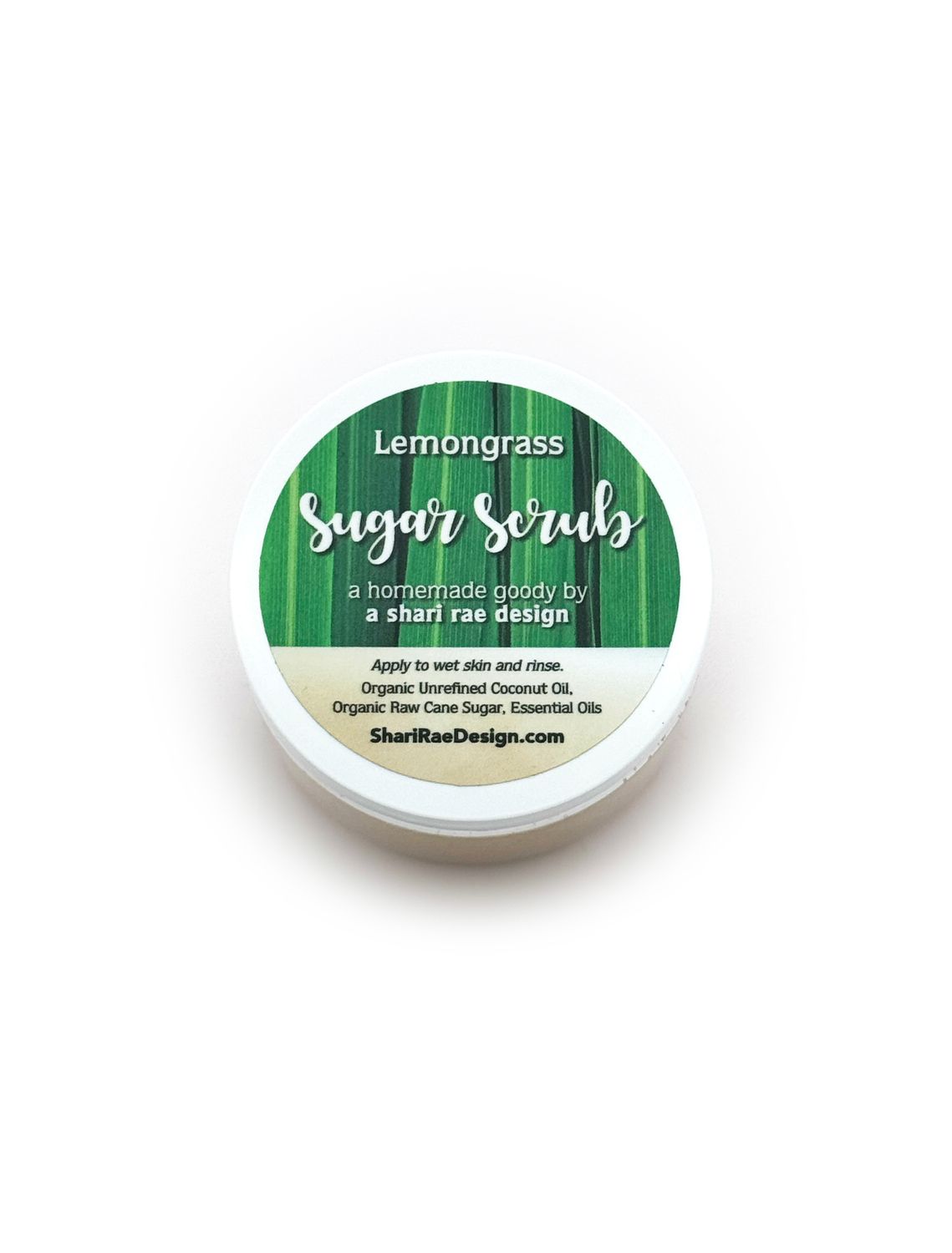Lemongrass Sugar Scrub 4 oz.