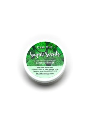 Fresh Mint Sugar Scrub 4 oz.