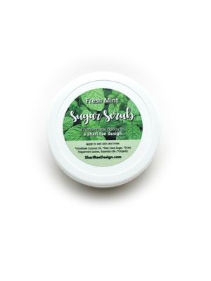 Fresh Mint Sugar Scrub 8 oz.